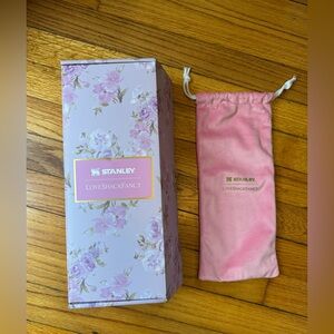 Love Shack Fancy Stanley Slim Bottle Tumbler Soft Dust Bag & Gift Box ONLY